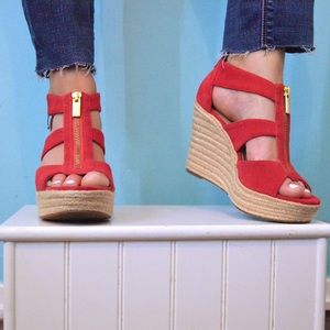 MICHAEL Michael Kors Womens Berkley Platform Wedge